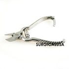 Toenail Nippers Concave Jaws Barrel Spring Handle Pack Of 100   Podiatry Nippers