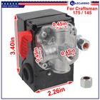 For Craftsman 175   145 Psi 919-16777 5140112-24 Air Compressor Pressure Switch
