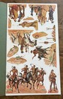 Vintage 1957 Pocket Books Funtime Punch Out Book - Wagon Train  - Unused