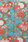 Japanese Yukata Kimono Women Ball With Peony Thread Cotton Robe Made In Japan