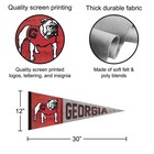 Georgia Bulldogs Throwback Vintage Full Size Pennant