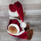 Snowflake Teddy 2005 Christmas Plush Boy Bear Santa Suit Dan Dee Stuffed Animal