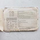 1940s Vintage Simplicity 1027 Square Ruffle Neckline Dress Sewing Pattern