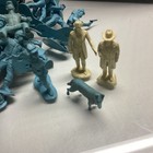 Vintage Lot Of 46 Vintage Marx Blue Union Civil War Soldiers