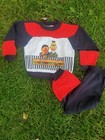 Vtg Jcpenney Sesame Street Bert   Ernie Sub Sandwich Sweat Outfit Pants Shirt 5