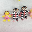 Lot Of 4 Mcdonald s Hamburglar  Birdie  Miss Piggy Muppet Babies Trike Plane   1
