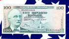 Great Historic Banknotes Iceland 1961 100 Kronur P-44 Unc Gu  mundur Hjartarson