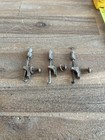 Vintage 1920s 30   s Lug   Hook Tension Rod 3 Sets Nickel From Bacon Banjo Parts