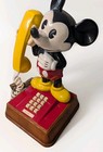 1976 Mickey Mouse Phone Atc Disney Vintage Push Button Telephone Works