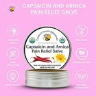 Cayenne Arnica Salve Capsaicin Neuropathy Pain Cream Nerve Pain Arthritis  2oz