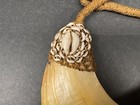 Vintage Kina Shell Necklace  Papua New Guinea 12 x9  Estate Find