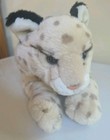 Toys R Us Animal Alley Plush Stuffed Animal Cheetah Leopard 17  Bobcat