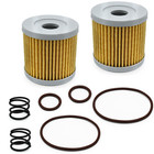 2pcs Oil Filter Kit For Suzuki Drz400 Drz400e Drz400s Drz400sm Quadracer 450