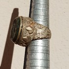 Very Rare Ancient Amazing Ring Bronze Antique Engraved Authentic Genuine