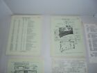 Lionel Huge Lot Of Postwar Parts   Repair Papers All Original 60 Pages