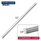 2 Packs 304 Stainless Steel 3 8 -16 Thread Fully Threaded Rods  12  Length  Righ