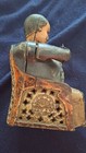 1873 Tammany Bank Man Sitting In Chair Mechanical Bank Cast Iron  Works