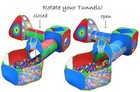 Gift Kids Ball Pit Play House Tents  Tunnels  Boys Dart target Wall Fast Ship 