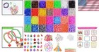 Deluxe Loom Band Kit For Kids 3   11000  Rubber Bands   Accessories Included