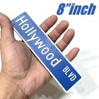 Personalized Street Road Sign Custom Name Text Diff Sizes Shapes Great Gift Idea