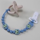 Silicone Pacifier Clips  Baby Pacifier Holder Clip  frog 