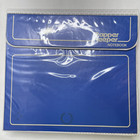Vtg Mead Trapper Keeper Blue Binder 6 Folders   Designer Series Retro Lot
