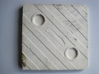 Antique 6  Moulded   Majolica Glazed Art Nouveau Tile - H  Richards - C1902