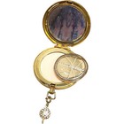 Collectible Rare Mirror Powder Compact Estee Lauder Crystal Pave Ball Yr 2000