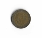 1947 Spain - 1 Peseta - 754 - Aluminum Bronze - 3 5g