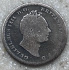 1837 England Silver 0 925 Fourpence Groat Coin King William Iv