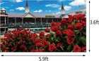 Kentucky Derby Photo Booth Backdrop Churchill Downs Horse Racing Rose Indoor