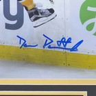 David Pastrnak Autographed Boston Bruins  action  Deluxe Framed 8x10 Photo - Ysm