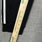 Adidas Pants Youth Large 14 16 Black 3-stripes Joggers Cuffed Athletic Track