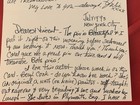 From Vincent Price Estate Handwritten Card From Actress Julie Harris 1993  66e