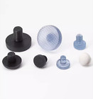 5mm-12mm Snap-on Hole Plug End Cap Round Silicone Rubber Blanking Seal Bung