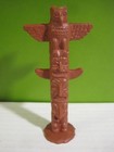 Vintage Marx Fort Apache Playset Indians Totem Pole 54mm Plastic Toy Soldiers