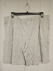 Goodfellow   Co  Pajama Sleep Shorts Size Xxl Heather Grey Drawstring Nwt