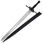 German Bastard Full Tang Tempered Battle Ready Handmade Sword  sharp Edge Blade 