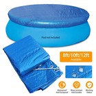 Above Ground Swimming Pool Solar Cover For Winter Round Safety Pe 8 10 12 Ft