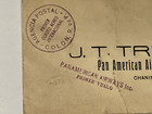 First Flight Pan American Airways Stamp Cover 1929 Panama