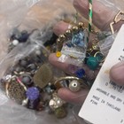 2 07lb Craft Jewelry Lot Mixed Beads Charms Chains Findings Repair Upcycle Parts