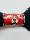 Vintage Aunt Lydia s Heavy Rug Yarn Black  0825 New 60 Yards