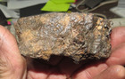 234 Gm Sericho Pallasite Meteorite End Piece From Kenya Stand Olivine  51 