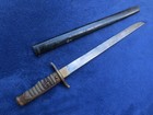 Very Rare Original Ww2 Japanese Prison Officer Dagger And Scabbard