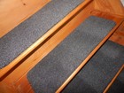 Peel And Stick Flexible Grey Rubber Outdoor  Indoor Stair Treads