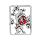 Ganz Cardinal Pin On Card  forever In Our Hearts 