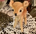 Vintage 1950   s Steiff 6    German Stuffed Velvet mohair Disney Deer W ear Tag