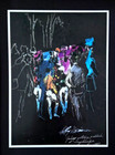 Leroy Neiman Paris Longchamp Signed Pop Art Mounted And Framed In New 16x12in 
