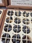 Kingsley Stamping Machine Stamp Letters For Two Or Three Point Type Holders 
