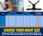 Medical Scoliosis Posture Corrector Spine Back Support Shoulder Brace Belt Usps